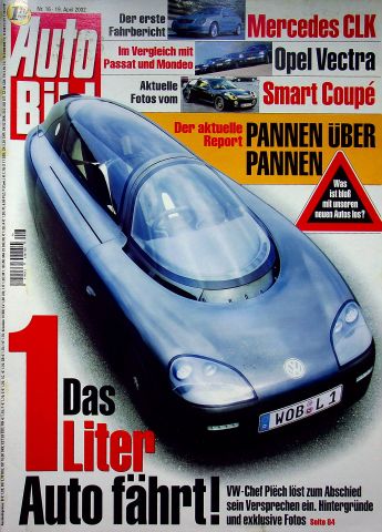 Deckblatt Auto Bild (16/2002)